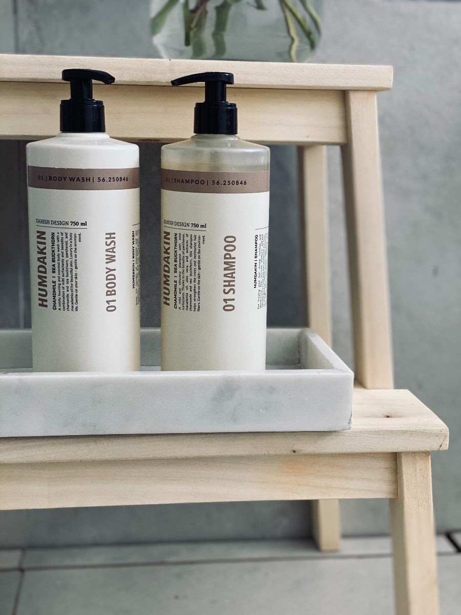 Humdakin Body wash, Chamomile and Sea Buckthorn - 500 ml. - Bahne